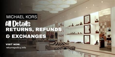 michael kors return policy on sale items|michael kors outlet refund policy.